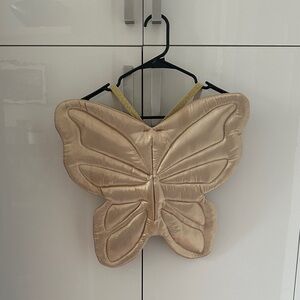 H&M Gold Butterfly Wings Costume